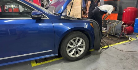 Мийка радіатора пічки Volkswagen Passat 1.8 TSI
