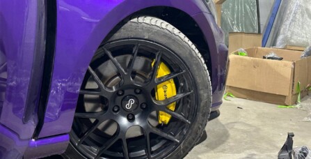 Встановлення спортивної гальмівної системи VW Golf R 2.0 TSI