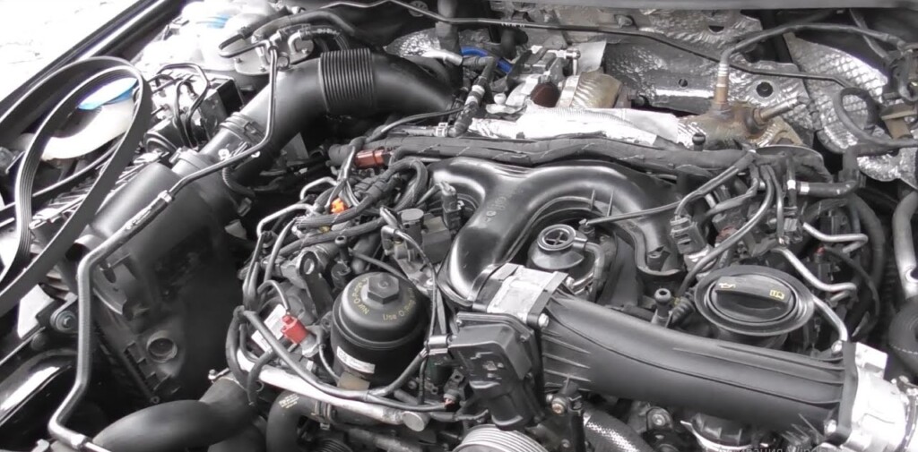 Підтікання оливи з напівпіддону VW Touareg