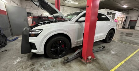 Технічний пошук несправності авто Audi Q8 3.0 TFSI