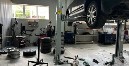 Розвал схождения Volkswagen Tiguan