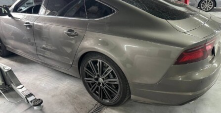 Технічний пошук несправності ходової частини Audi A7