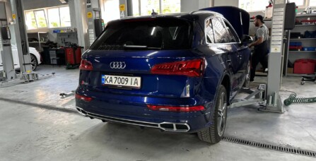 Заміна оливи в автоматичній коробкі передач Audi SQ5