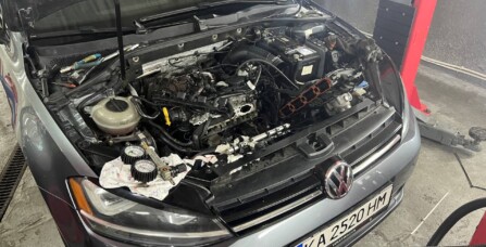 Тест на герметичність (Leak Down Test) VW Golf
