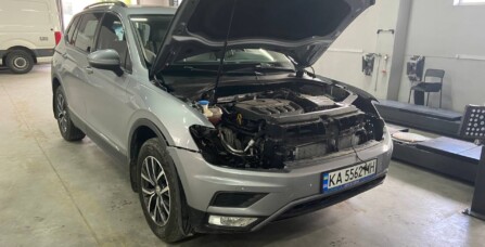 Заміна штатних фар на Full LED Volkswagen Tiguan