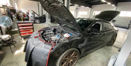 Ремонт компресора надуву Audi A7 2013р 3.0 TFSI