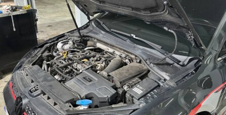 Заміна насосу охолодження взборі з термостатом Golf GTI