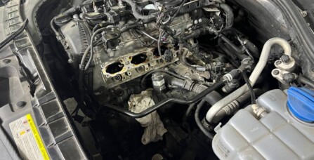 Заміна прокладок теплообмінника Audi A6C7 2.0 TFSI