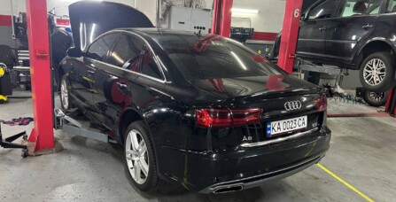 Пошук підітікання охолоджуючої рідини Audi A6C7 2.0 TFSI
