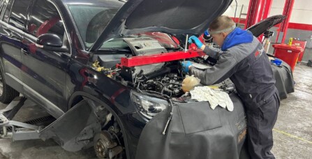 Заміна комплекта ланцюгів ГРМ на Volkswagen Tiguan 2.0 TSI