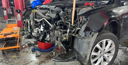 Заміна оливного стакану на Volkswagen Jetta (підтікання оливи)