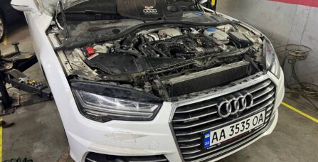 Переущільнення передньої кришки двигуна на Audi A6 C7 3.0 TDI 9 CRCA0