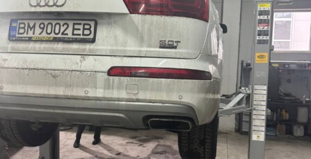 Діагностка ходової частини Audi Q7 3.0 TFSI