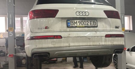 Діагностка ходової частини Audi Q7 3.0 TFSI