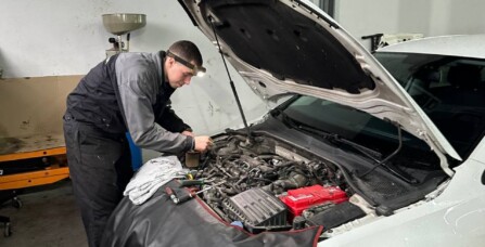 Планове ТО, заміна оливи в двигуні, всіх фільтрів та діагностика ходової частини Volkswagen Golf 1.8 TSI