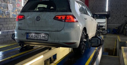 Розвал сходження Volkswagen Golf GTD