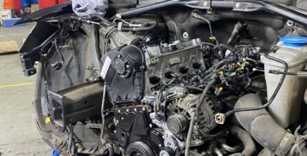 Капітальний ремонт двигуна з заміною поршньової групі Audi A4B8 Allroud 2.0 TSI