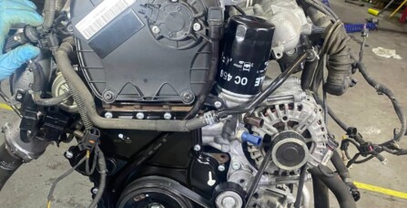 Заміна балансуючих валів та повного комплекту ланцюгів ГРМ на Audi A6 C7 2.0 TFSI