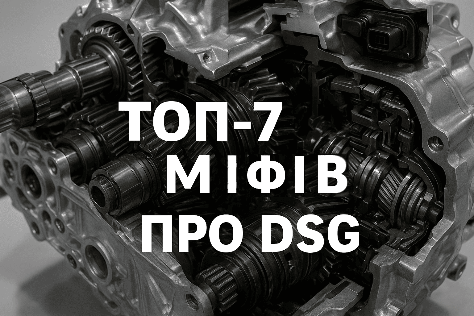 ТОП-7 міфів про DSG: від зносу до "невічного" масла