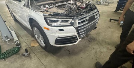Відновлення авто після ДТП з США Audi Q5 2.0 TFSI