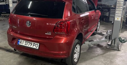 Чистка паливних форсунок та чистка впускних клапанів Volkswagen Pollo 1.4 TSI