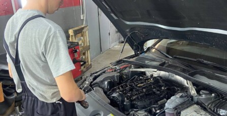 Ендоскопія двигуна на Audi A4 B9 2.0 TFSI