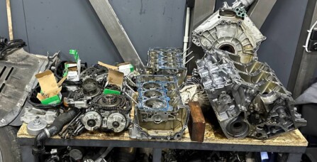 Гільзування двиугна Audi A7 3.0 TFSI