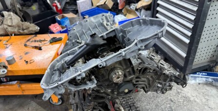 Переущільнення напівпіддону Audi A4B8 2.0 TFSI