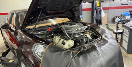 Чистка впускних клапанів та вентіляції Porsche Cayenne 4.8 TFSI