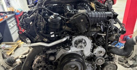 Заміна двигуна на БУ з проведенням всіх регламентних робіт Audi Q7 3.0 TDI