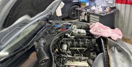 Чистка впускних клапанів та заміна PCV клапана Audi A6C7 3.0 TFSI