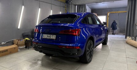 Хімчистка авто/ відновлене полірування та покриття керамічним захистом Audi Q5 2.0 TFSI