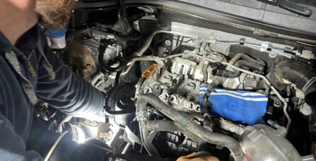 Стук у двигуні на холодну Skoda Octavia A7 2.0 TSI