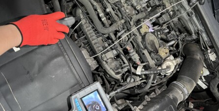 Эндоскопия двигателя