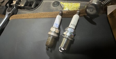 Заміна свічок запалювання Audi A4 B8 2.0 tfsi 2012