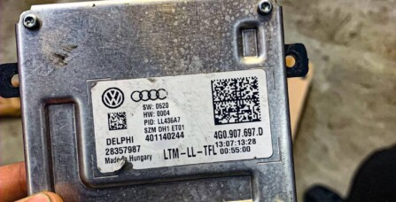 Проблеми світла Audi A6 C7 2.0 TFSI 2014