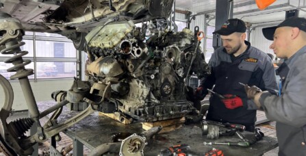 Гильзовка двигателя Audi Q7 3.0 TFSI