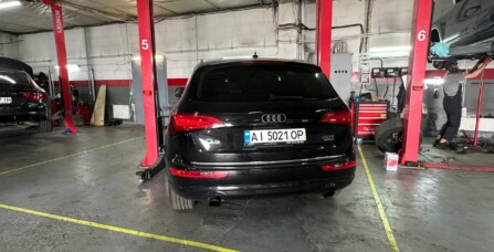Промывка топливной системы Audi Q5 2.0 TSI