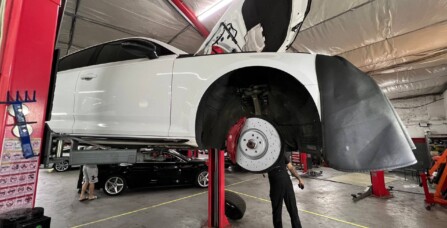 Заміна передніх та задніх гальмівних дисків Audi S4 B9