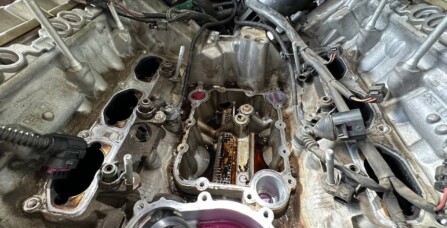 Заміна ВКГ (тече охолоджуюча рідина) Audi A7 3.0 TFSI