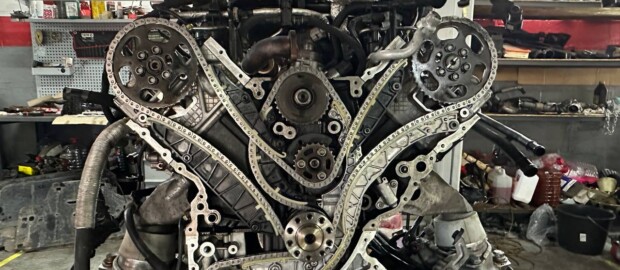 Замена двигателя, замена комплекта ГРМ