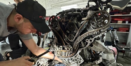 Заміна двигуна, заміна комплекта ГРМ Volkswagen Touareg 3.0 TDI