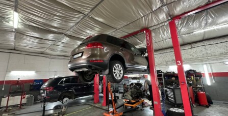 Заміна двигуна, заміна комплекта ГРМ Volkswagen Touareg 3.0 TDI