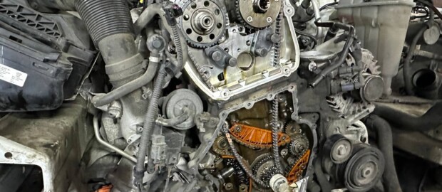 Замена комплекта ГРМ Audi A4 B8 2.0 TFSI