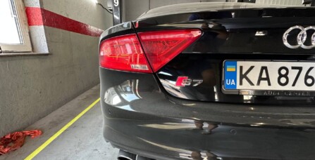 Эндоскопия двигателя Audi S7 4.0 TFSI