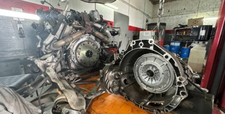 Замена маховика Audi A4 B8 3.0 TDI