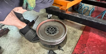 Заміна маховика Audi A4 B8 3.0 TDI