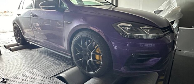 Замер мощности автомобиля Volkswagen Golf R 2.0 TSI