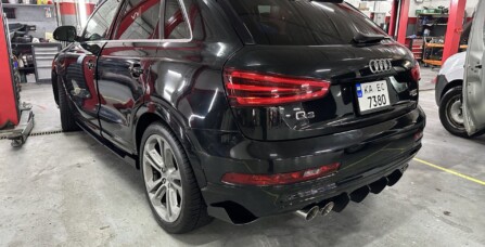 Тюнінг вихлопної системи Audi Q3 2.0 TFSI