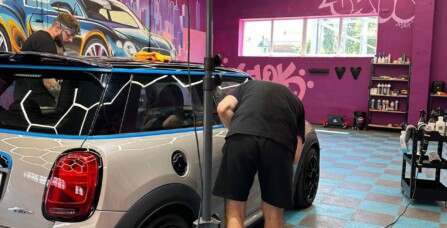 Реставраційне полірування авто MINI Cooper